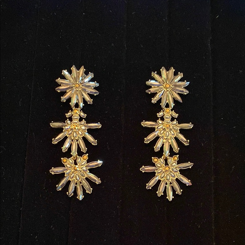 Banana Republic Gold Starburst Earrings